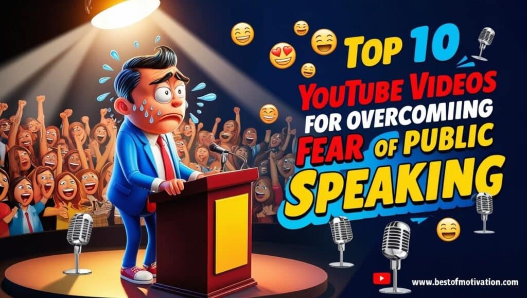 Collection of helpful public speaking video tutorials and expert presentations for skill development