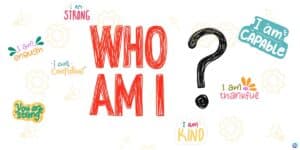 who am i quotes card