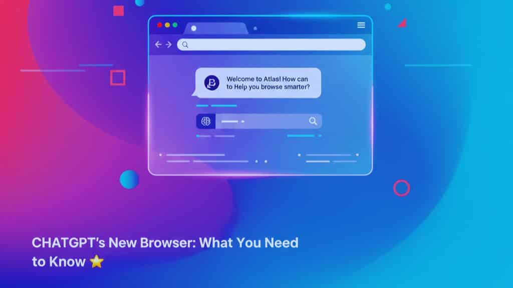 ChatGPT's New Browser: What You Need to Know — Complete Guide to Atlas 1 New browser announcement with chat feature