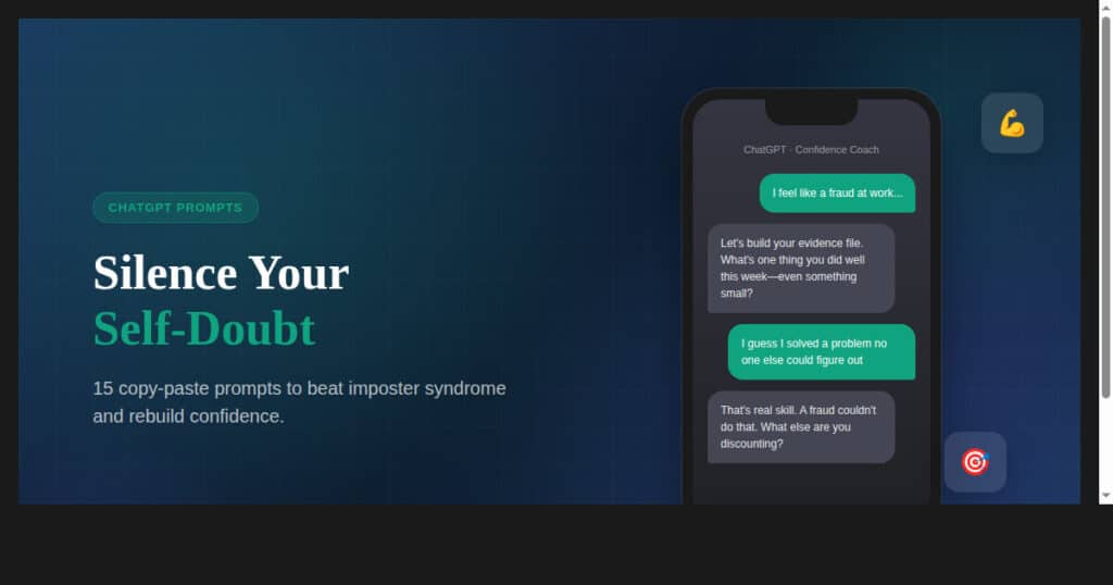 ChatGPT Confidence Prompts