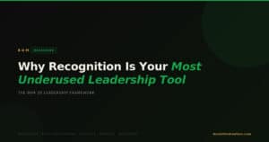 BOM Recognise — Why Recognition Is Your Most Underused Leadership Tool — 5R Leadership Framework by Best of Motivation